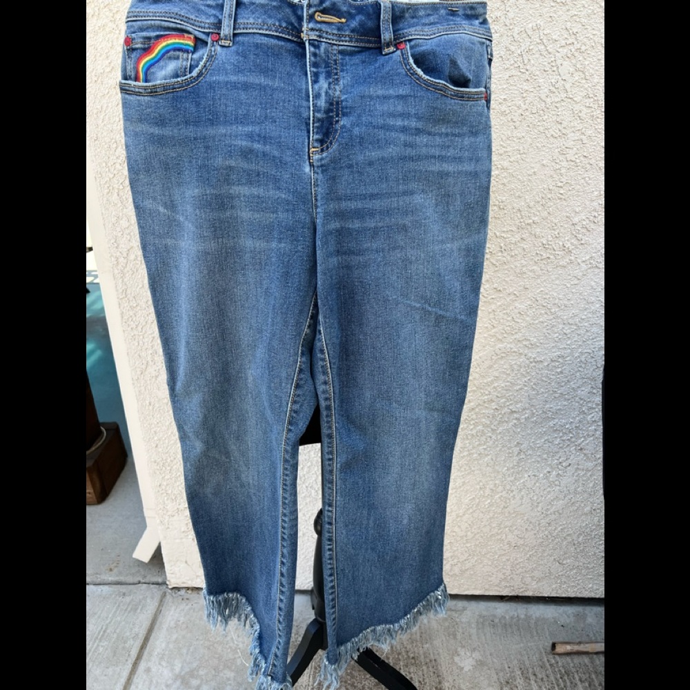 Inc Jean Rainbow